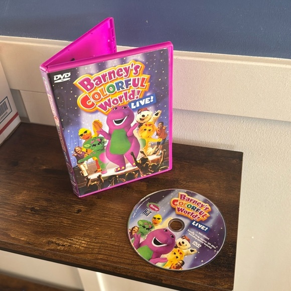 Barney Other - Rare - Barney's Colorful World! Live! DVD